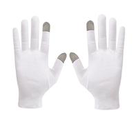 Guantes de algodón para pantalla táctil, protección de manos para conducir, equipo de trabajo, guantes para dormir, loción hidratante, ropa de mano transpirable, guantes de dormir hidratantes