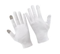 Guantes De Algodón Suave Puntas Los Dedos Conductoras Ropa Mano Diseño Cómodo para Facilitar Las Operaciones del Teléfono Pantalla Táctil para Trabajadores
