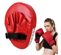 Guantes de Almohadillas de Boxeo, Almohadilla de Kick Boxing | Equipo de Entrenamiento Manoplas de Boxeo Objetivo de Mano - Almohadillas de Mitones de Enfoque curvos Gruesos Ajustables para Kick