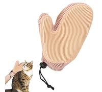 Guantes de Aseo de Mascotas, Guantes de desprendimiento de Gatos, 7.87x5.91 Pulgadas, Herramienta de dematición y Masaje, cerdas de Silicona para Eliminar el Cabello Suelto, Alquiler de estrés