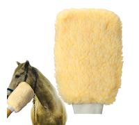 Guantes de Aseo para Caballos - Guante Aplicador Suave para Limpieza de Caballos - Mitón De Aseo Para Animales Pequeños Como Gatos Perros Y Conejos