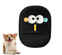 Guantes De Aseo Para Gatos: Herramienta De Cepillo Estático Suave, Manopla Quitapelos Lavable Para Mascotas, Accesorio De Limpieza Suave, Guante Para Quitar Pelo Pegajoso Reutilizable | Diseño Bidirec