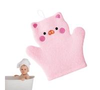 Guantes De Baño Para Niños - Lindos Guantes De Ducha Animales Para Niños Y Bebés | Cepillo Exfoliante Para El Cuerpo, Guantes De Baño Divertidos Para Un Lavado