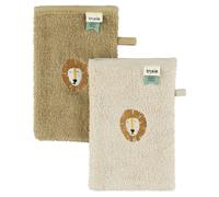 Guantes de baño Trixie Señor León, set de 2