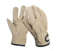 Guantes de barbacoa resistentes a las quemaduras para cocinar al aire libre y hornear diseño antideslizante (amarillo)