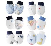 Guantes de Bebé, 6 Pares Mitones de bebé Manoplas para bebés recién nacidos Guantes para bebés Manoplas, Manoplas Bebe Recien Nacido, Guantes Y Manoplas, guantes de bebé para niños