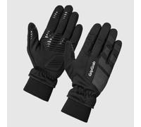 Guantes de bicicleta de invierno amarillo de alta visibilidad Windster Gripgrab ( Negro / L )