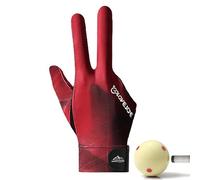 Guantes de billar para piscina, guantes de entretenimiento para la mano izquierda/derecha, guantes de billar de 3 dedos, guantes de billar de carambola transpirables, guantes elásticos para hombre
