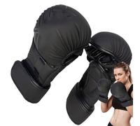 Guantes de boxeo - 8,66 x 4,72 pulgadas Pro Training Sparring | Tejido medio acolchado equipo de fitness para gimnasio, interior, exterior, ejercicio en casa