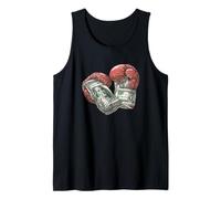 Guantes de Boxeo con Billete de dólar para niños y niñas Camiseta sin Mangas