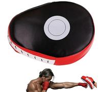 Guantes de boxeo curvados para entrenamiento de boxeo, guantes de enfoque de piel sintética para artes marciales, protectores gruesos que absorben los golpes, equipo duradero para golpear a mano para