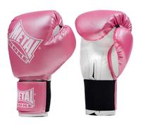 METAL BOXE - Guantes de boxeo de iniciación, color rosa, 0,28 kg