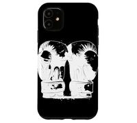 Guantes de boxeo Dibujo Artes Marciales Carcasa para iPhone 11