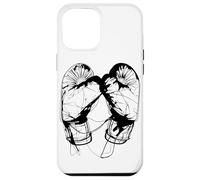 Guantes de boxeo Dibujo Boxeador Artes Marciales Carcasa para iPhone 12 Pro Max