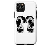 Guantes de boxeo Dibujo de boxeador aficionado Carcasa para iPhone 11 Pro