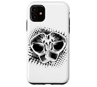 Guantes de boxeo Dibujo de boxeador Carcasa para iPhone 11
