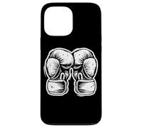 Guantes de boxeo Dibujo de boxeador Carcasa para iPhone 13 Pro Max