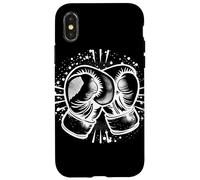 Guantes de boxeo Dibujo Pugilismo Carcasa para iPhone X/XS