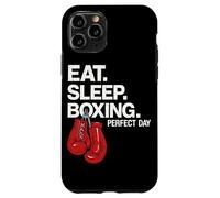 Guantes de boxeo Eat Sleep Boxing Perfect Day Boxer Fighter Gym Carcasa para iPhone 11 Pro