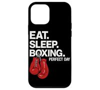Guantes de boxeo Eat Sleep Boxing Perfect Day Boxer Fighter Gym Carcasa para iPhone 12 mini