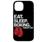 Guantes de boxeo Eat Sleep Boxing Perfect Day Boxer Fighter Gym Carcasa para iPhone 14