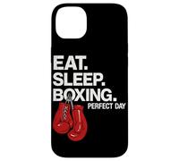 Guantes de boxeo Eat Sleep Boxing Perfect Day Boxer Fighter Gym Carcasa para iPhone 14 Plus