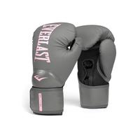 Guantes de boxeo everlast elite 2 boxing gloves gris/rosa 10 OZ