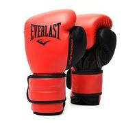 Guantes de Boxeo Everlast Powerlock 2R 14oz, Rojo, para Saco y Sparring, Soporte de Muñeca Avanzado, Espuma Cuádruple, Agarre Ergonómico - Equipo Auténtico