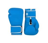 Guantes de Boxeo Guantes de Boxeo for Hombre y Mujer, látex auténtico, for MMA, Entrenamiento Profesional, Sparring, Muay Thai, Saco, 12, 14 16 oz(Blue,12 oz)