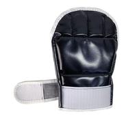 Guantes de boxeo, guantes de Muay Thai, guantes de entrenamiento, guantes de entrenamiento que absorben los golpes, guantes de kickboxing, medio dedo, guantes de agarre de palma abierta para sparring