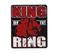 Guantes De Boxeo King of The Ring Alfombrilla De Ratón Antideslizante Mouse Pad Agradable Mousepad para Pc Ordenador Oficina 25X30Cm