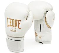 Guantes de boxeo Leone White Edition 14 onzas