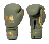 METAL BOXE Guantes de Entrenamiento Military Boxeo Adulto Unisex, Pierna, 10oz