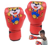 Guantes De Boxeo Niños - Mitones De Entrenamiento PU Dibujos Animados | Guantes Sparring Juveniles para Saco De Boxeo | Equipo Junior Transpirable Niños Niñas 3-12 Años | Kickboxing, Artes Marciales