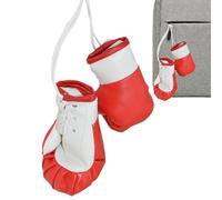 Guantes de boxeo para espejo de coche | 2 piezas Guantes de boxeo para espejo de coche - Boxing Party Favores Vacaciones Navidad Guantes Punching Ornament Home Accesorios para automóviles