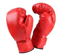 Guantes de boxeo para hombre, equipo de entrenamiento de kickboxing, guantes de boxeo que absorben los golpes, diseño duradero resistente a la abrasión, ideales para sparring, entrenamientos de