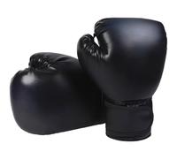Guantes de boxeo para jóvenes y adultos, guantes de entrenamiento de piel sintética de medio dedo, guantes de entrenamiento para artes marciales mixtas, kickboxing, saco de boxeo, guantes de sparring