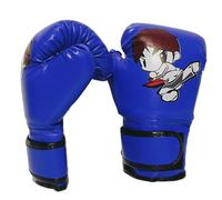 Guantes de boxeo para niños, guantes de boxeo para niños, piel de dibujos animados, entrenamiento de boxeo, Pu - Equipo de entrenamiento de gimnasio en casa, equipo de combate para IA