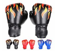Guantes de boxeo para niños, guantes de kickboxing con cierre de velcro, guantes de boxeo pequeños. Compatibles con niños de 3 a 7 años. Gua