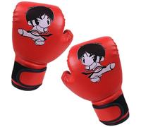Guantes De Boxeo para Niños - Mitts De Puñetazo De PU, Juego De Equipos De Entrenamiento De Dibujos Animados | Rolado Resistente Al Impacto Suave con Impresiones Divertidas, Protección De Entren