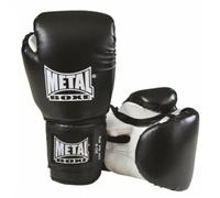METAL BOXE - Guantes de boxeo de iniciación, color negro, 0,23 kg