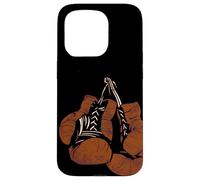 Guantes de Boxeo Retro Old Boxer Love Carcasa para iPhone 15 Pro