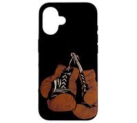 Guantes de Boxeo Retro Old Boxer Love Carcasa para iPhone 16