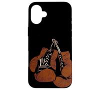 Guantes de Boxeo Retro Old Boxer Love Carcasa para iPhone 16 Plus
