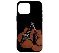 Guantes de Boxeo Retro Old Boxer Love Carcasa para iPhone 16 Pro MAX
