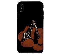 Guantes de Boxeo Retro Old Boxer Love Carcasa para iPhone XS MAX