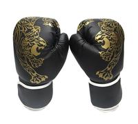 Guantes de Boxeo - Saco de Boxeo Entrenamiento de Lucha, Cuero de PU Transpirable Muay Thai Sparring, Correa de muñeca Ajustable Que Absorbe el Sudor, Protección cómoda Hombre U