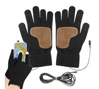 Guantes De Calefacción | Guantes Aislados USB Táctiles | Manoplas Térmicas para Ciclismo | Para Invierno Ciclismo Esquí Camping Conducción Senderismo Tiempo Frío Oficina Escalada