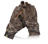 Guantes de Caza Pro Antideslizantes, Ligeros e Impermeables Con Dedo Gatillo - Cálidos Para Tiro Con Arco y Actividades al Aire Libre - Camuflaje