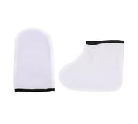 Guantes de cera de parafina para el pie de la mano del pie de la mano cubre la protección de la cera de parafina retener los guantes de cuidado del a para eliminar la piel muerta, de